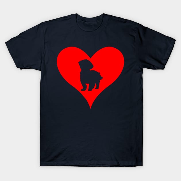 Love My Dog T-Shirt by Masahiro Lab